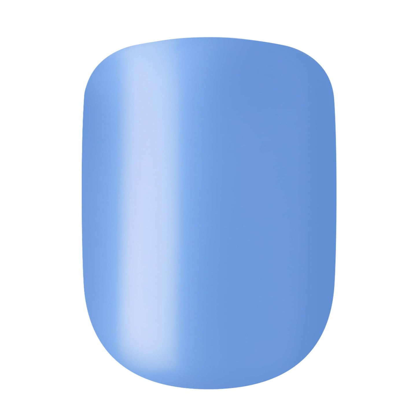 Kiss Impress No Glue Mani Press On Nails, Color, 'Baby why so Blue', Blue, Short Size, Squoval Shape, Includes 30 Nails, Prep Pad, Instructions Sheet Beauty & Personal Care imPRESS