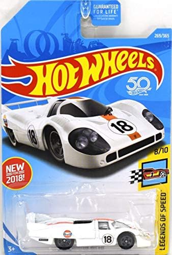 Hot Wheels 2018 Legends of Speed Porsche 917 LH 269/365, White