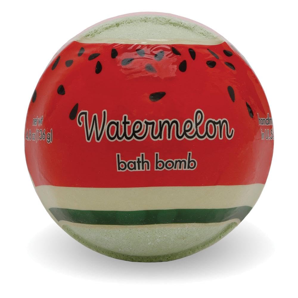 Primal Elements Watermelon Bath Bomb, 4.8 Ounce