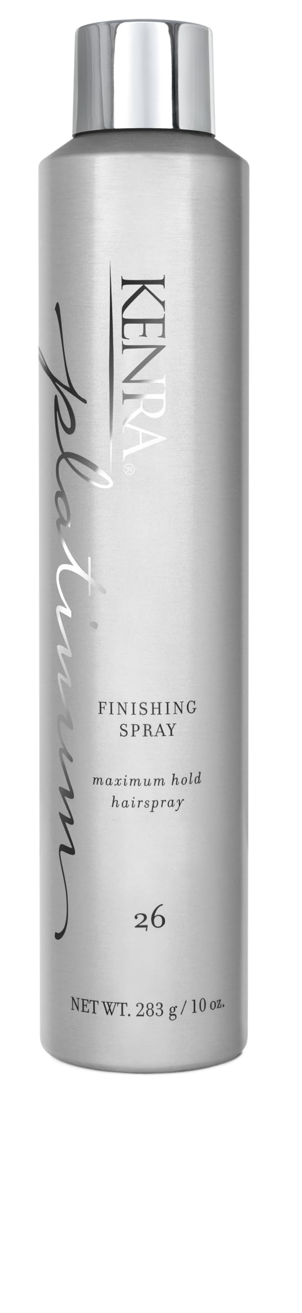 Kenra Platinum Finishing Spray 26 | Max Hold, Fast-Drying, Non-Flaking | Humidity-Resistant, High-Shine, All-Day Style, 10 oz