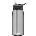 CamelBak Eddy+ Bite Valve Straw Tritan Renew Water Bottle Charcoal, 32oz