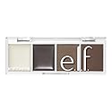e.l.f. Bite-Size Brow, Mini Brow Quad with Ultra-Pigmented Waxes & Powders, Eyebrow Grooming & Makeup Kit, Taupe, 0.14 Oz