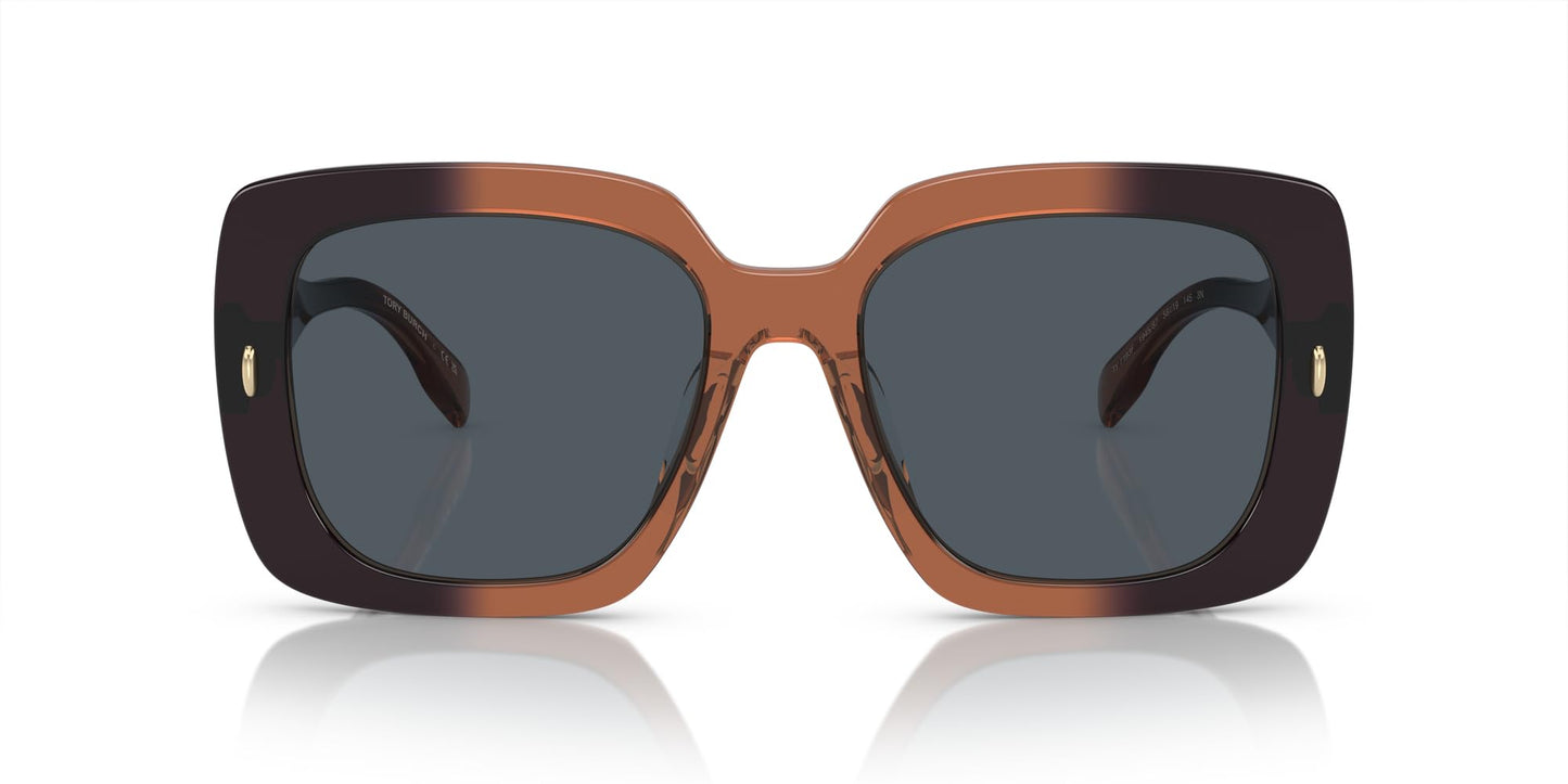 Tory Burch Sunglasses TY 7193 F 194587 Gradient Navy Dark Grey