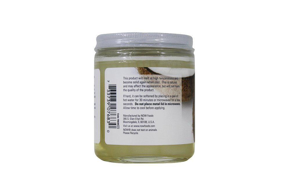 4 Bottles of NOW Foods Coconut Oil - 7 oz.