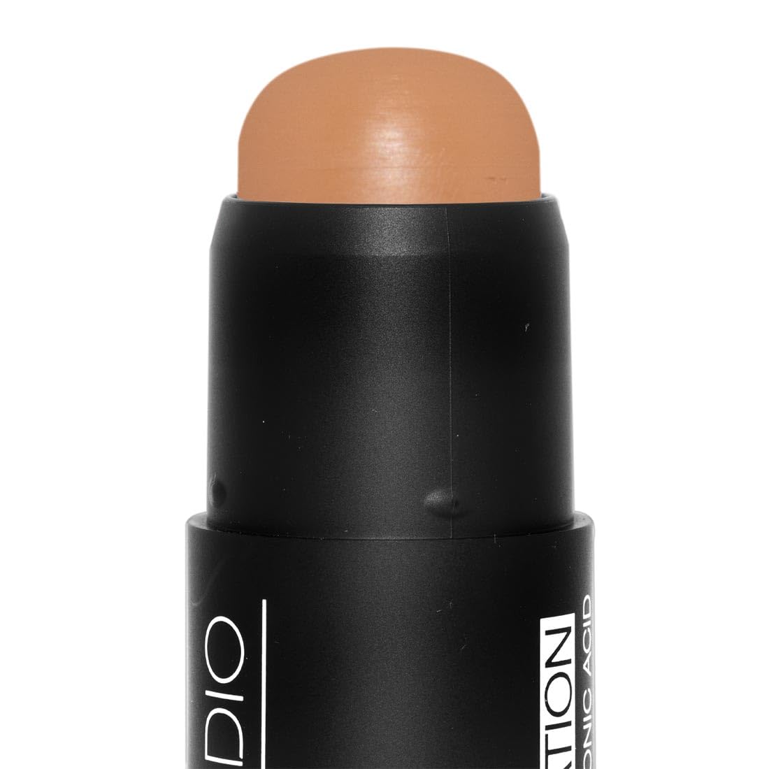 Palladio BUILD & BLEND Foundation Stick, Medium Coverage Buildable Contour Stick for Face, Ultra Blendable Creamy Formula for a Natural Shine Free