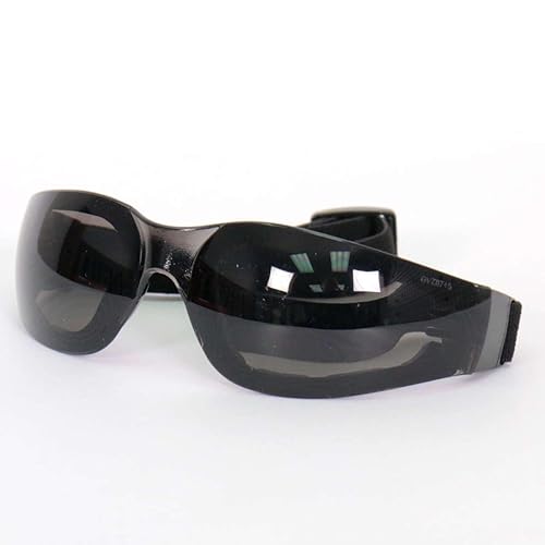 Hot Leathers Safety Sunglasses Goggles with Smoke Mirror Lenses SGG1013 - One Size