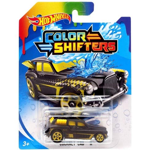 Hot Wheels Color Shifters Cockney Cab II, Black/Yellow