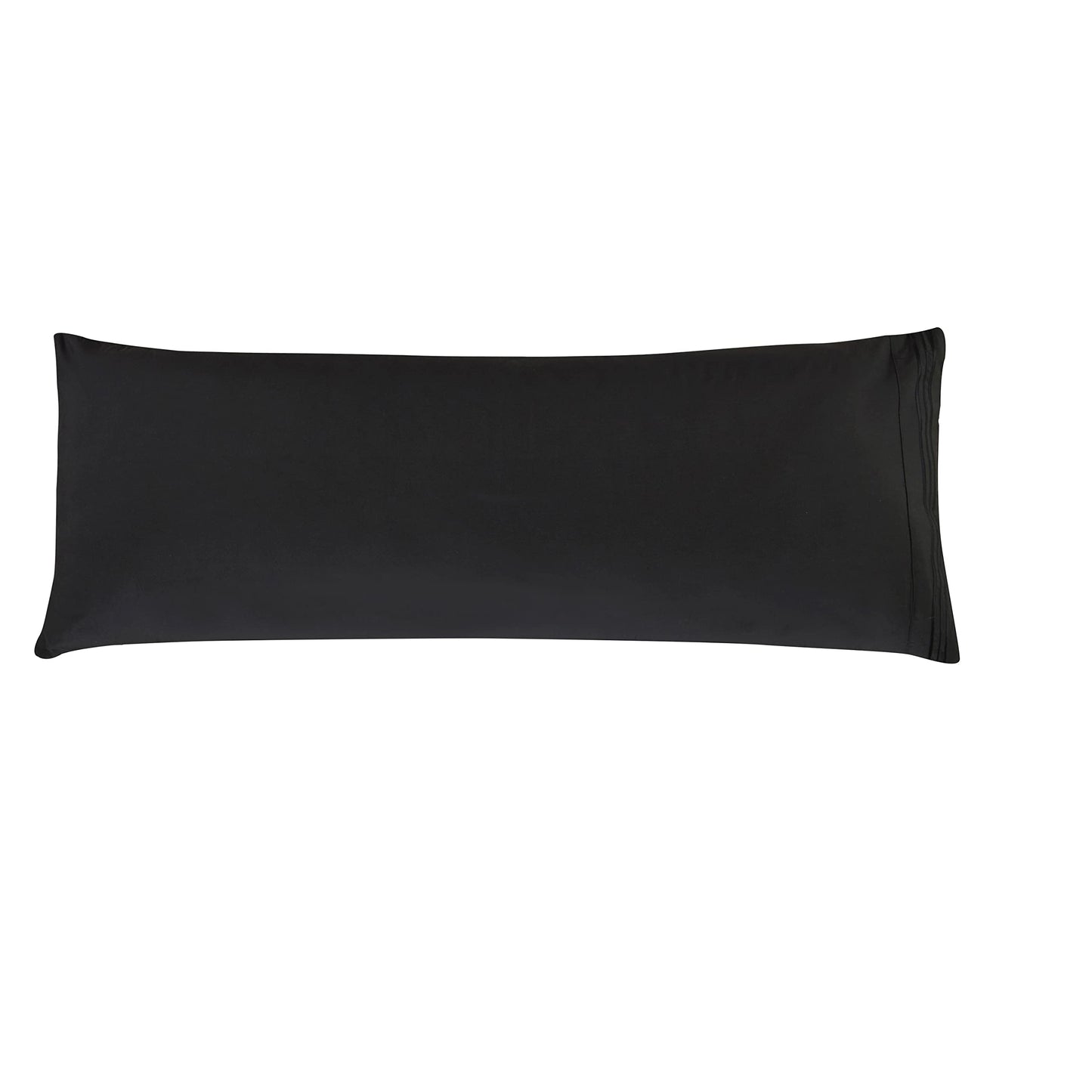 Elegant Comfort Solid Pillowcases 1500 Premium Hotel Quality Microfiber - Smooth Weave, Wrinkle and Stain Resistant, Easy Slip-On, 1-Piece Set, Body