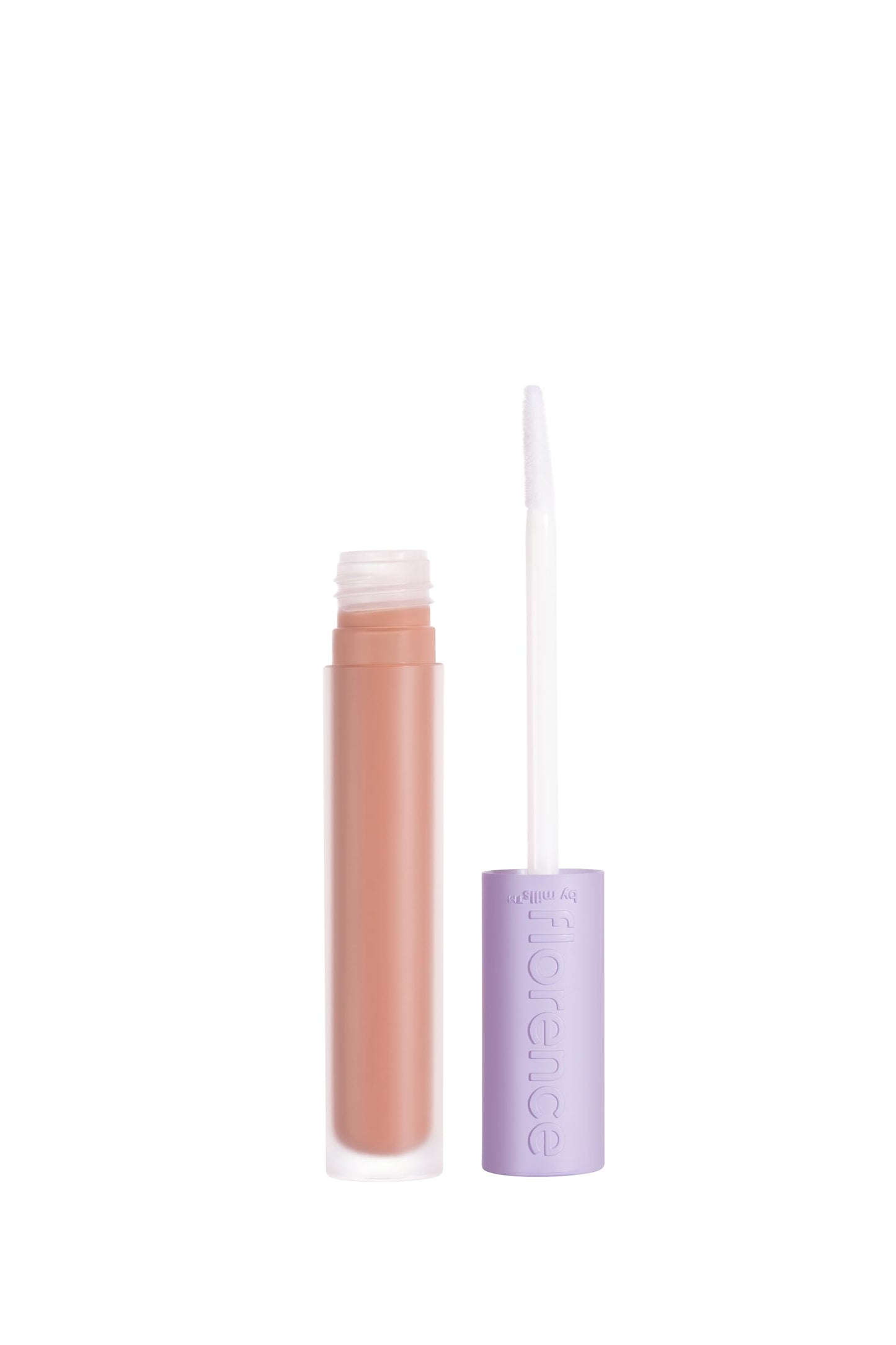 florence by mills Get Glossed Lip Gloss, Mysterious Mills (Nude Shimmer), 0.13 oz/ 4 ml