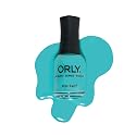 Orly Nail Polish Mallrat | Limited Edited 1980s Collection | Bright Aqua | Long-Wearing, Quick Drying & Chip Resistant Formula | Salon-Like Finish | Beauty & Personal Care Orly