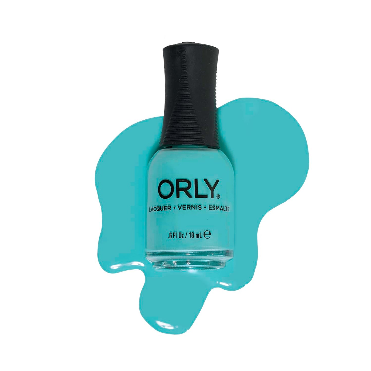 Orly Nail Polish Mallrat | Limited Edited 1980s Collection | Bright Aqua | Long-Wearing, Quick Drying & Chip Resistant Formula | Salon-Like Finish | Beauty & Personal Care Orly