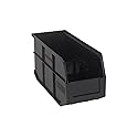 Quantum Storage SSB441 Stackable Shelf Bins Part Organizer - 14" x 6" x 7" - 6 Pack
