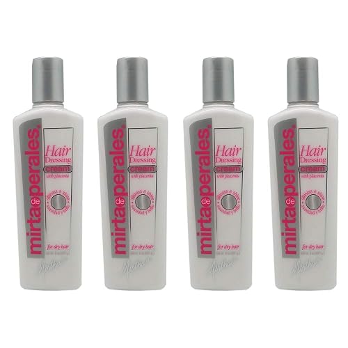 Mirta de Perales Cream Hairdressing With Placenta, 8 oz (Pack of 4)