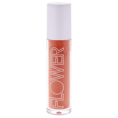 Flower Beauty Gloss Crush Lip Serum - Amber Crush for Women - 0.12 oz Lip Gloss