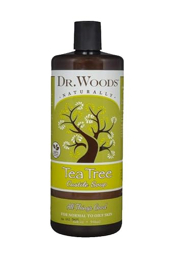 Dr. Woods Naturals Castile Liquid Soap Tea Tree, 32 Fluid Ounce Beauty & Personal Care Dr. Woods