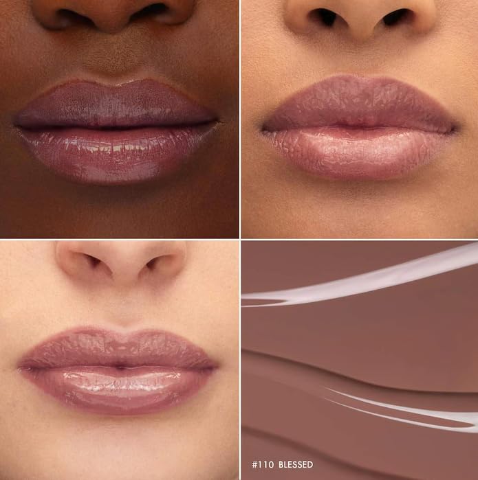 SEPHORA Collection Glossed Lip Gloss - 110 Blessed (taupe nude) 0.16 oz / 5 mL