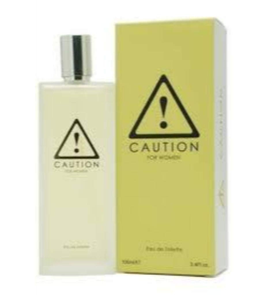 CAUTION by Kraft International Marketing Womens Eau De Toilette (EDT) SPRAY 3.4 OZ