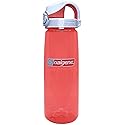 Nalgene On the Fly BPA-Free Water Bottle, Coral with Frost/Coral, 24 Oz