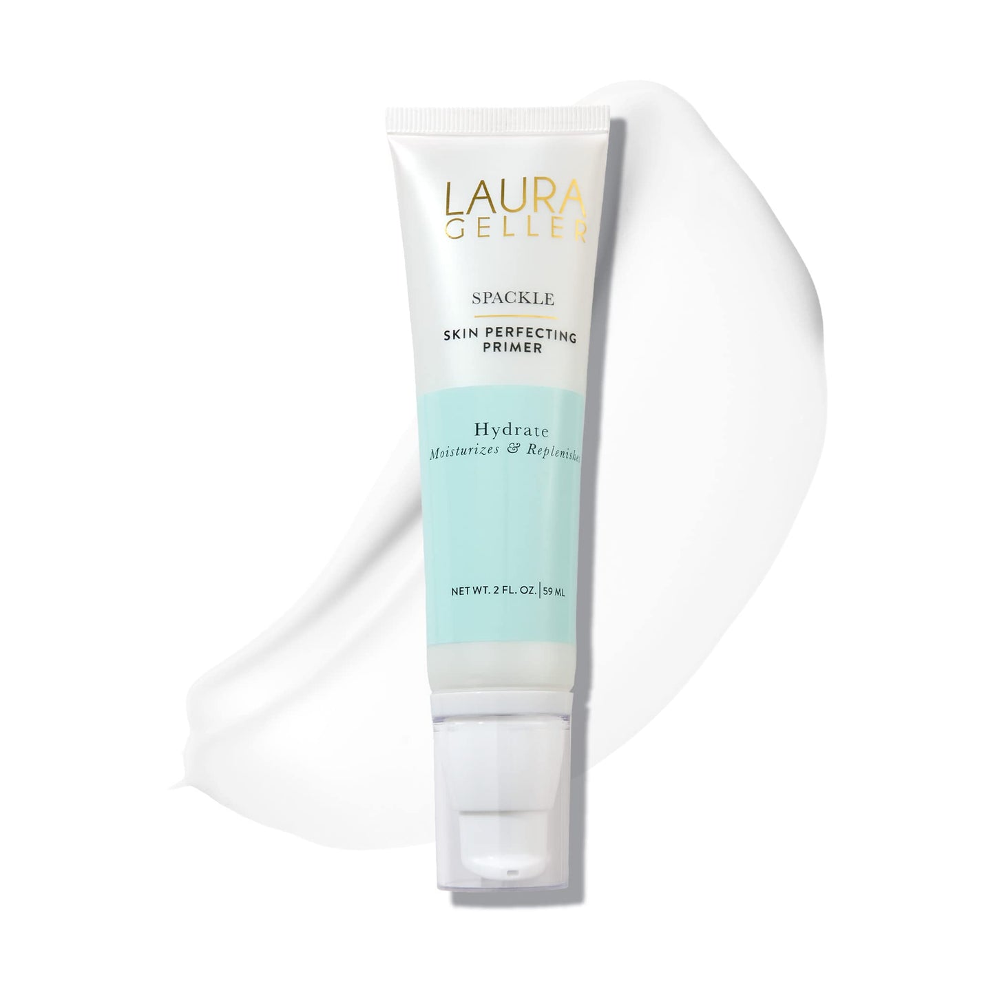 LAURA GELLER NEW YORK Spackle Primer - Hydrate - Super-Size 2 Fl Oz - Hyaluronic Acid Makeup Primer for Mature Skin Beauty and Personal Care LAURA GELLER NEW YORK