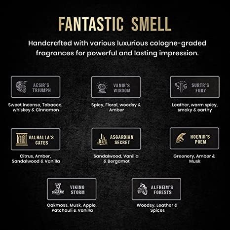 The Beard Struggle Marauder's Defense - Natural Charcoal Infused Deodorant Men, Aluminum Free - Platinum Collection, Aesir's Triumph - 2.65 oz Beauty and Personal Care The Beard Struggle