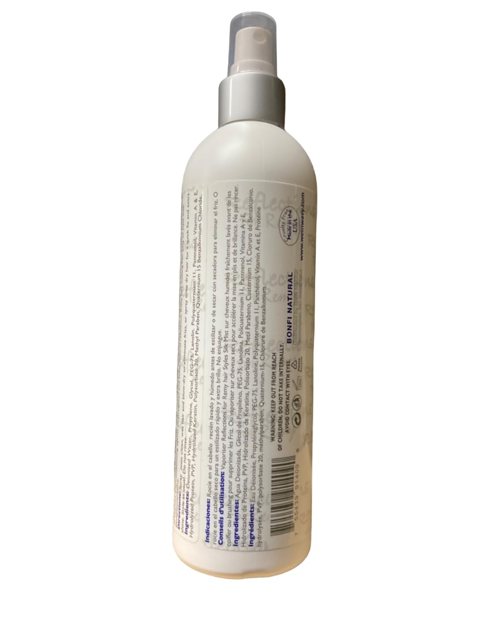 Wet n Wavy Remy Silk Mist Leave-In Conditioner 8 oz.