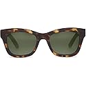 TOMS Women's Paloma Wayfarer Sunglasses, Matt Blonde Tortoiseshell, 51 mm