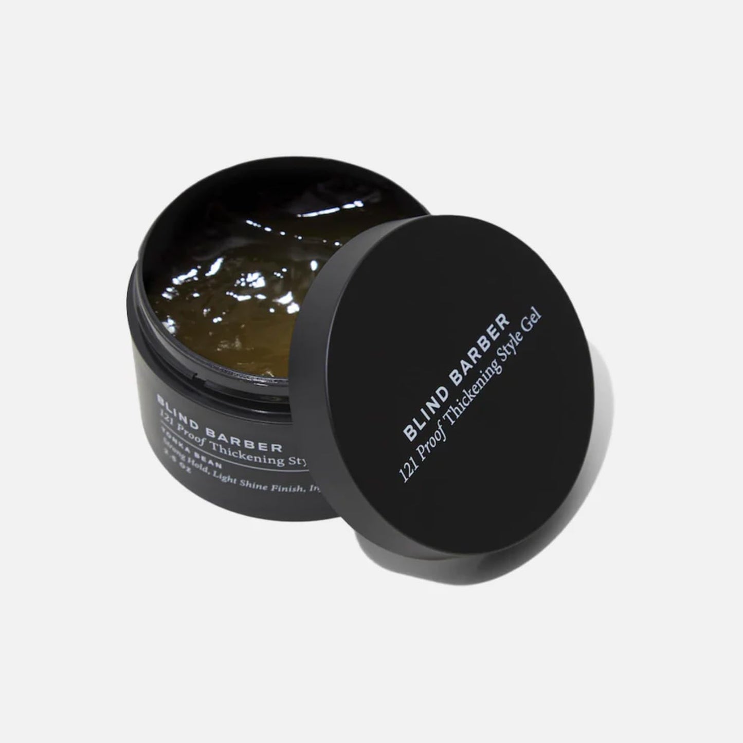Blind Barber 121 Proof Thickening Style Gel - Medium to Strong Hold Hair Gel - Water-Based for All Hair Types - Paraben & Sulfate Free Products
