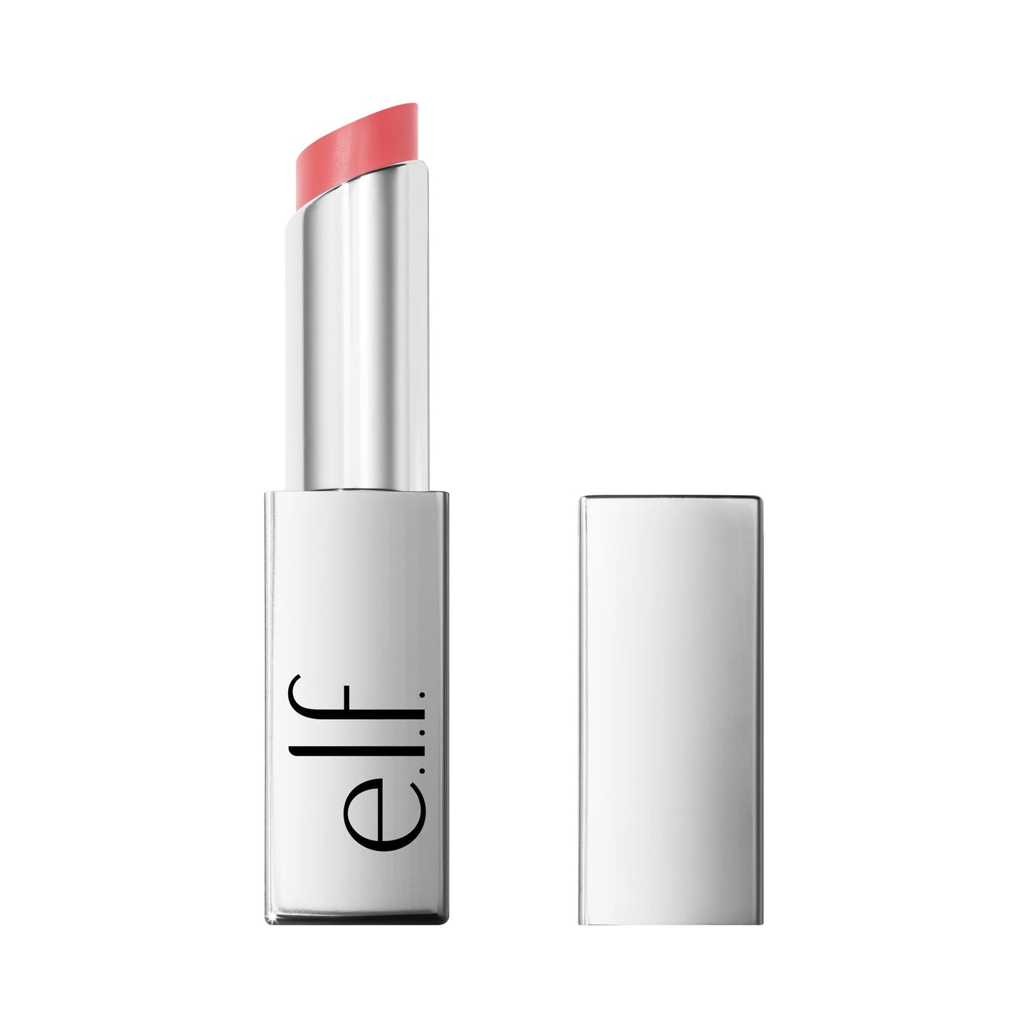 e.l.f. Glow Reviver Slipstick, Tinted Lip Oil Stick, Non-Sticky & Hydrating For A Soft-Shine Finish, Vegan & Cruelty-Free, Pink-Me Energy