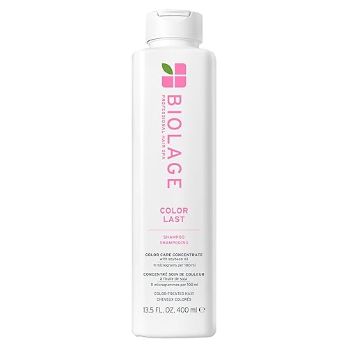 Biolage Color Last Shampoo - For Color-Treated Hair, Nourishes, Strengthens, Hydrates and Adds Shine, Soybean Oil & Stearic Acid, Paraben & Mineral
