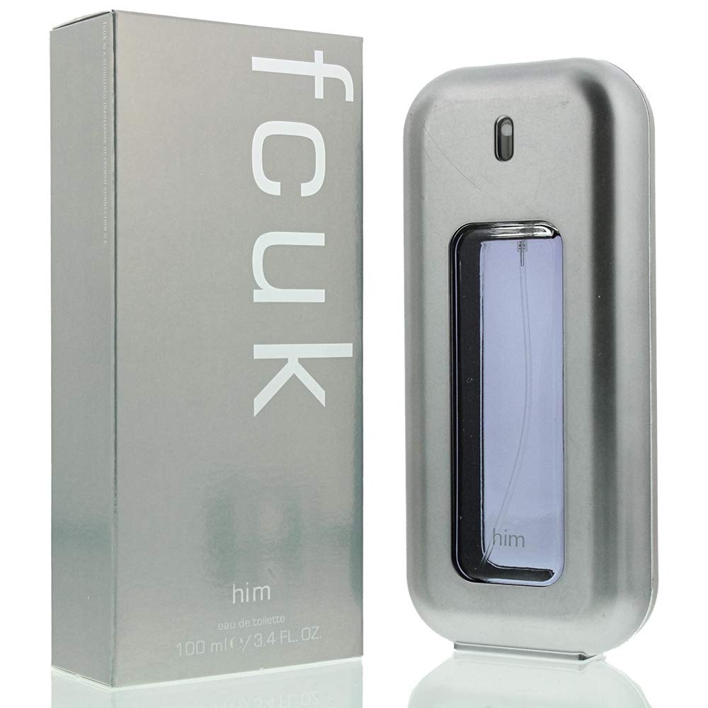FCUK Him for Men by French Connection, Eau De Toilette Spray 3.4 Ounces