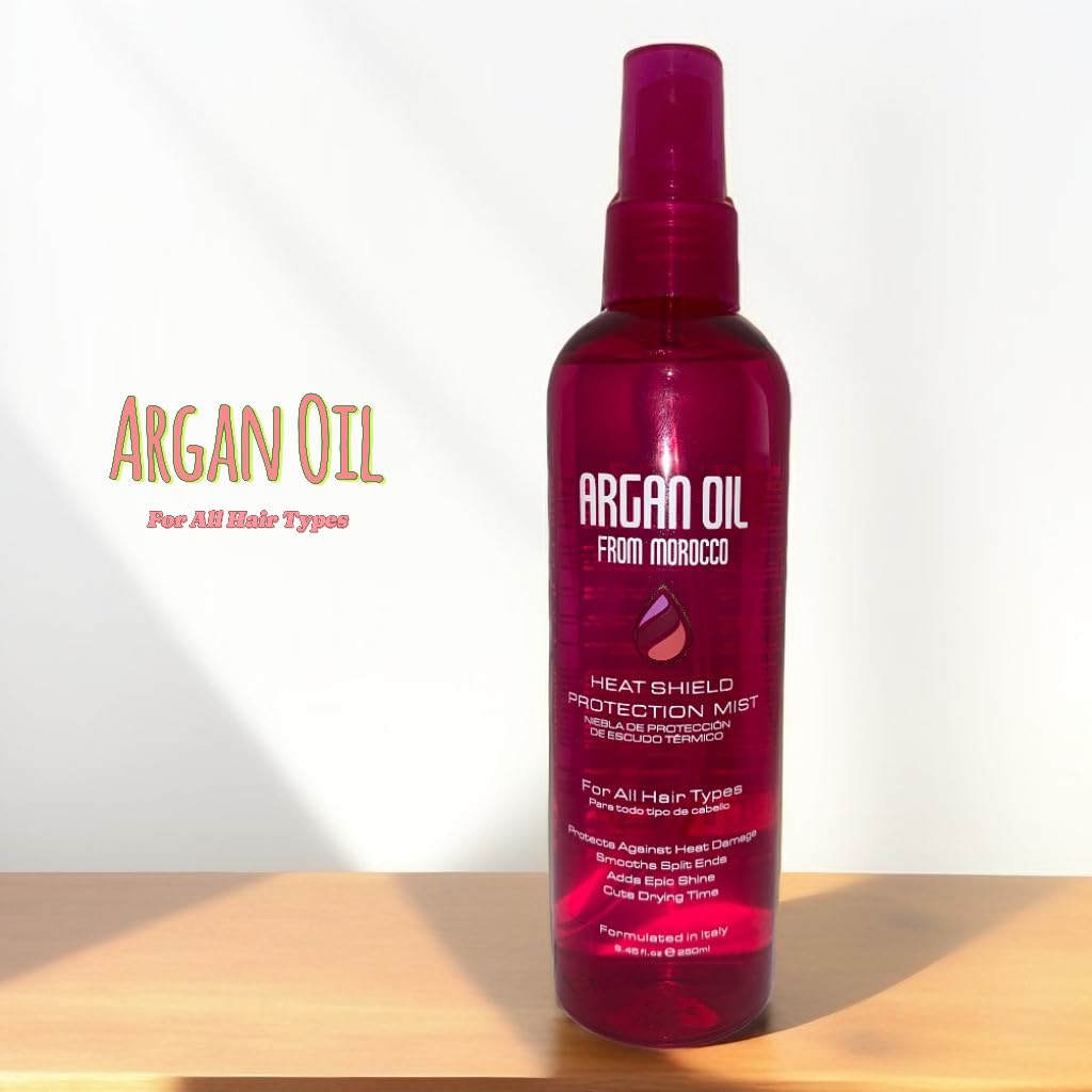 Argan Oil from Morocco Heat Shield Protection Mist, 8.45 fl.oz. (250 ml)