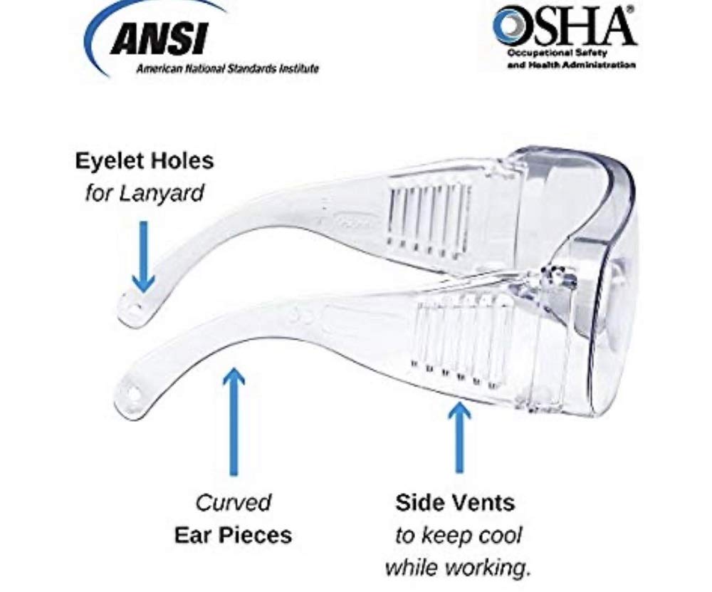 Pink Ribbon Shades, Inc. Fit Over Wear Over Glasses No Blind Spot Yellow Lens Wrap Sunglasses - Night Driving, Clear, Smoke Lens (Smoke 3018)