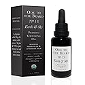 USDA Organic Beard Oil For Men, 3-in-1 Premium Grooming Oil with Argan Oil, Jojoba Oil, and More, For Beard Growth and Beard Wash - Ode To The Beard
