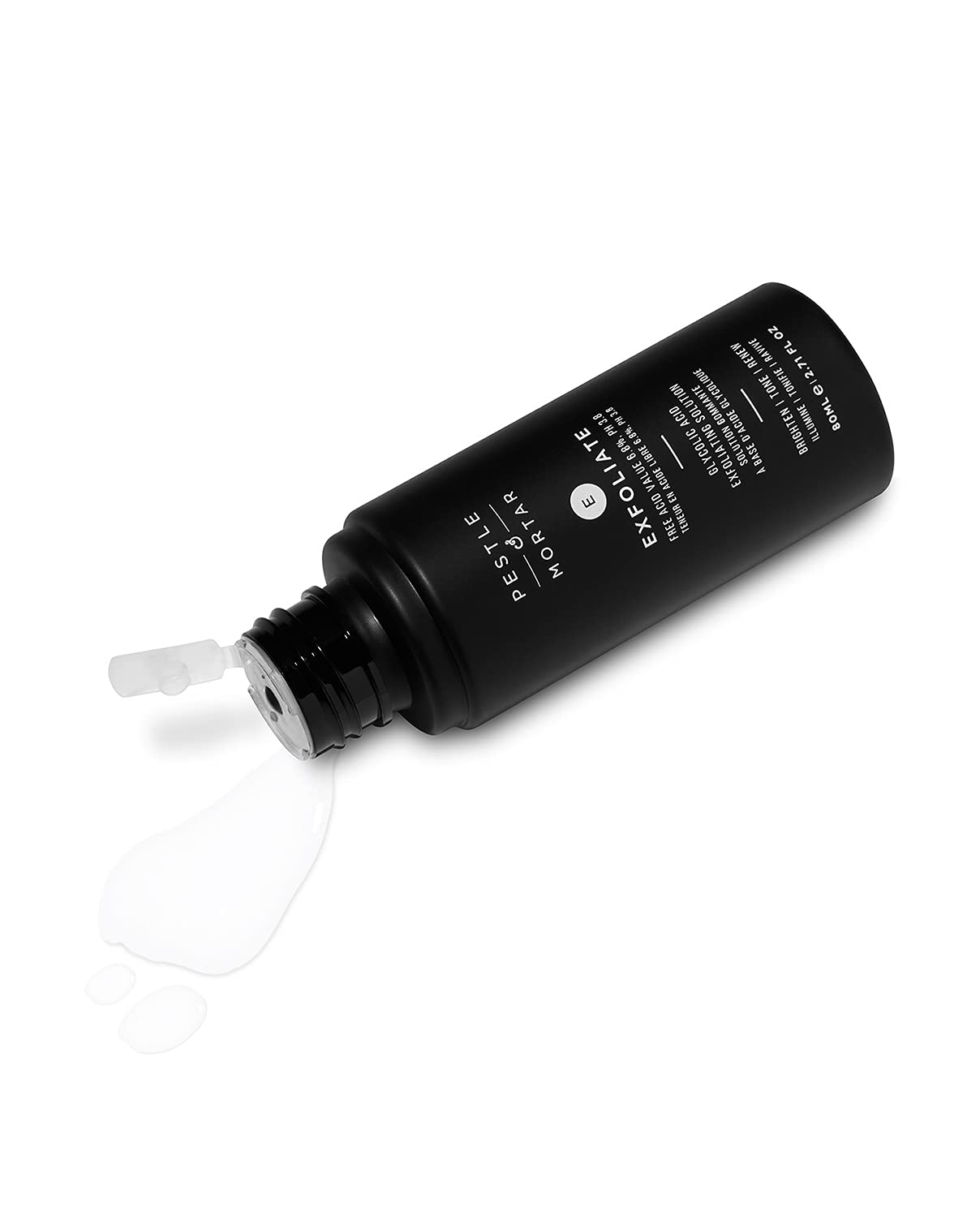 Pestle & Mortar Exfoliate 6.8% Glycolic Acid Facial Toner, Minimizes Pores and Even Skin Tone, Gentle AHA Exfoliator for face, Vegan & Cruelty-Free