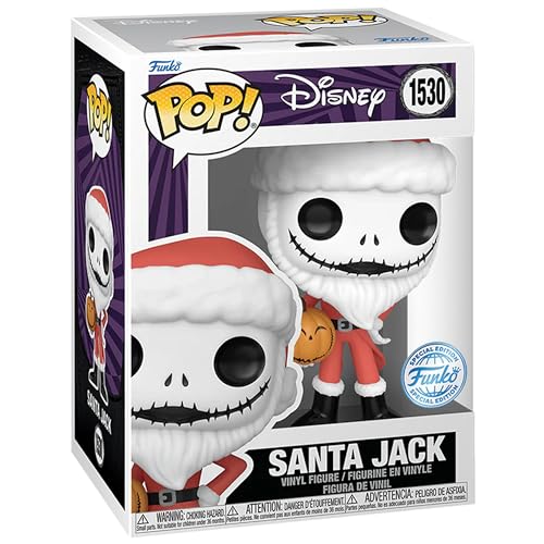 Funko The Nightmare Before Christmas Pop! Disney Santa Jack Vinyl Figure Hot Topic Exclusive MULTI NONE