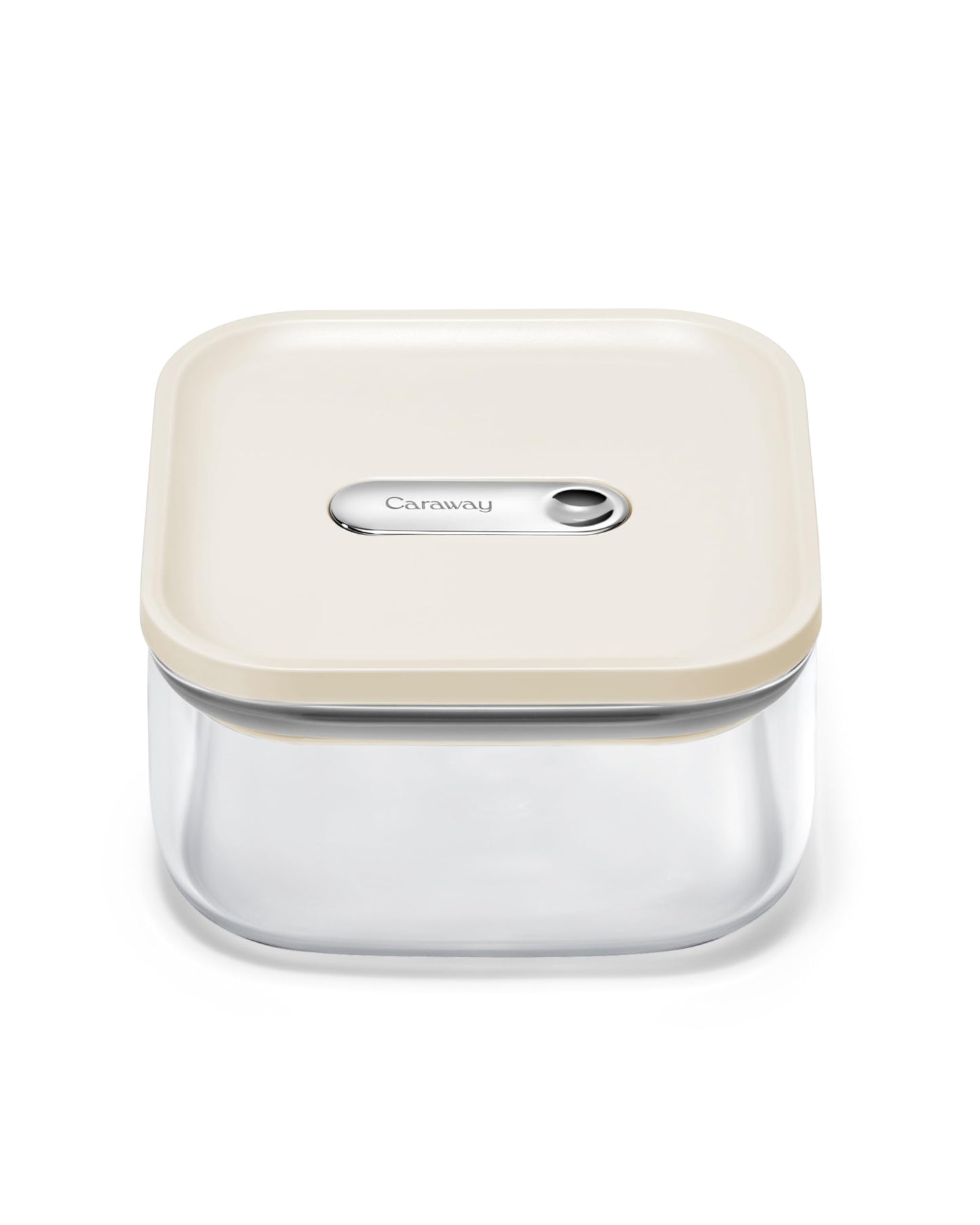 Caraway 1qt Glass Airtight Food Storage Container with Lid - Non-Toxic, BPA-Free Kitchen Storage Container - Stackable, Space-Saving Airtight…