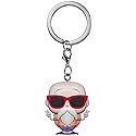 Funko POP Keychain: Dragon Ball Z - Master Roshi (Peace Sign), 2 inches,Multicolor
