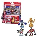 Legends of Akedo Beast Strike - Official Rules Bite Strike Starter Pack - 3 Mini Battling Warriors with Training Practice Piece and Exclusive…