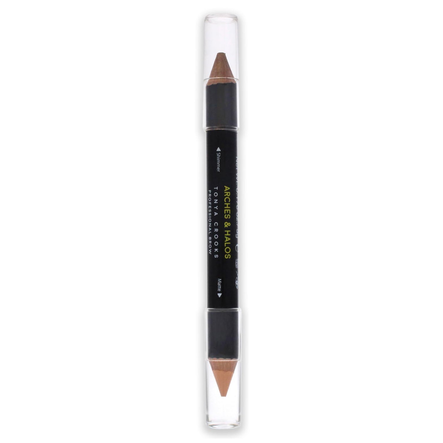 Arches & Halos Brow Highlighting and Concealer Crayon - Golden - Shaping and Shimmer Eyebrow Stick and Highlighter Duo - Soft, Ultra Creamy Formula