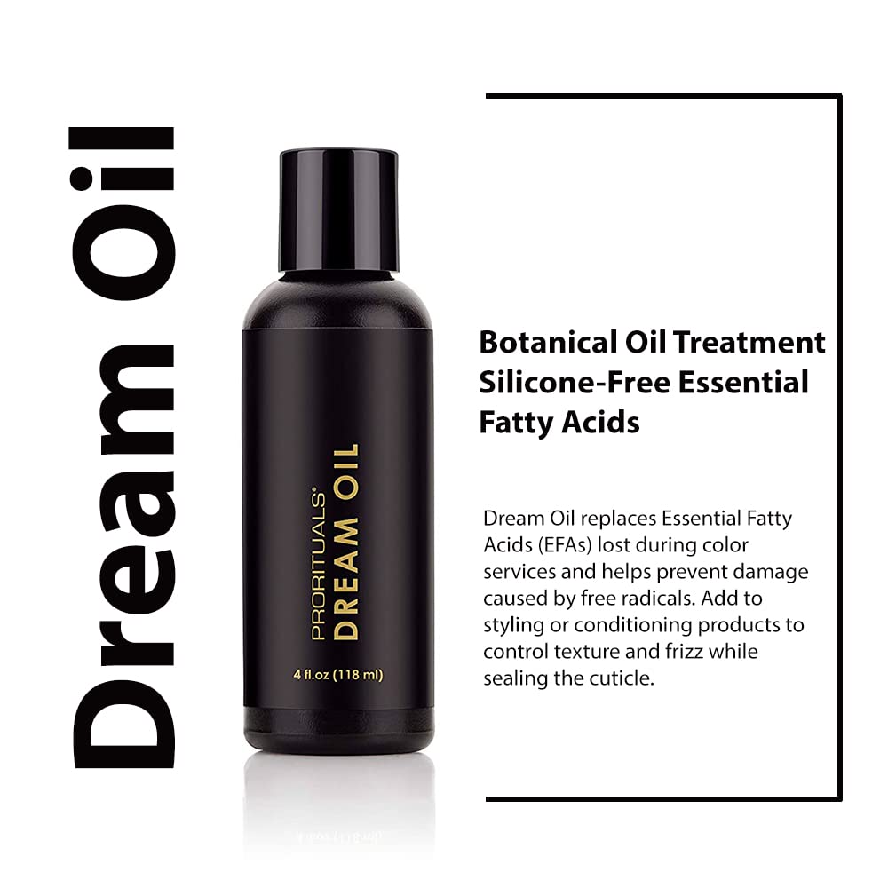 Prorituals Dream Cream - Unisex, Moisturizing Hair Cream, Leave in Conditioner, Hair Styling Products for Smoother, Frizz Control Hairs, 6.8 Fl Oz