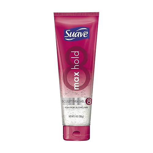 Suave Essentials Styling Gel Max Hold 8.9 Ounce (Pack of 2)