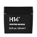 H14 Whipped Mousse | 8.5 oz (250 ml) | Lightweight Volumizing Foam for Flexible Hold, Texture & Shine | Alcohol-Free, Sulfate-Free | Made in Europe