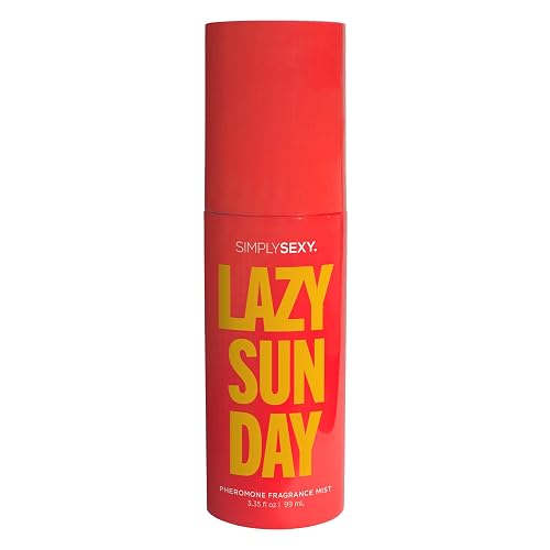 SIMPLY SEXY Affirmations Lazy Sunday Pheromone Body Mist for Women - Citrus Floral Woody Scent with Notes of Citrus Accord, Orange Blossoms and