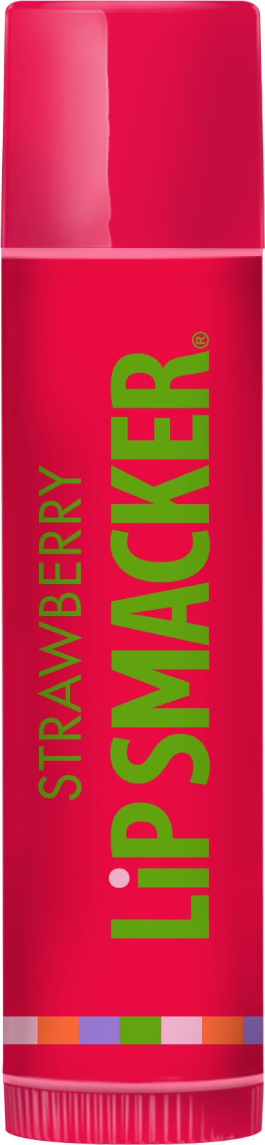 Lip Smacker Strawberry Lip Balm, 0.14 oz (Pack of 12)