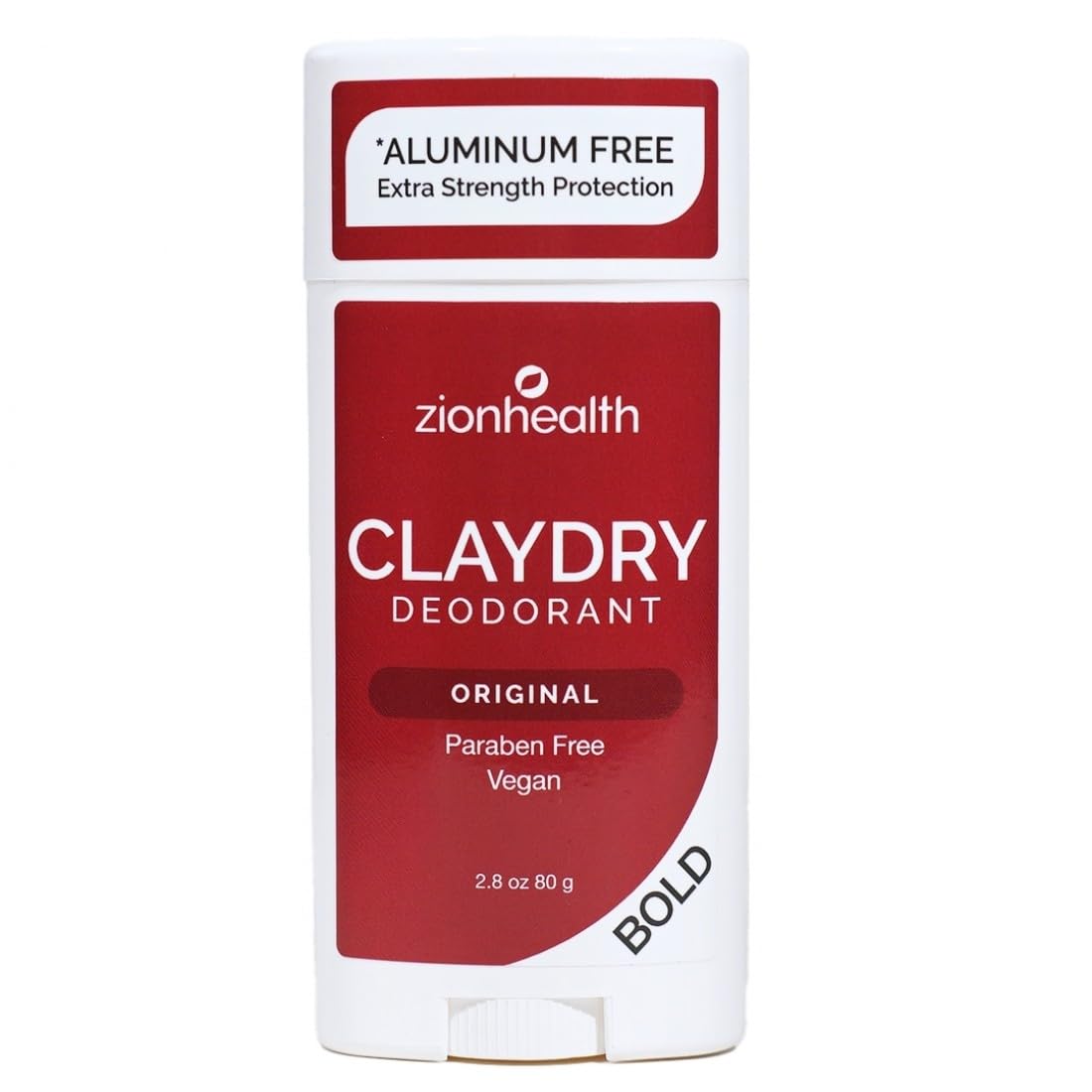 Zion Health Adama Minerals Clay Dry Deodorant Original - 2.8 oz Beauty and Personal Care Adama Minerals