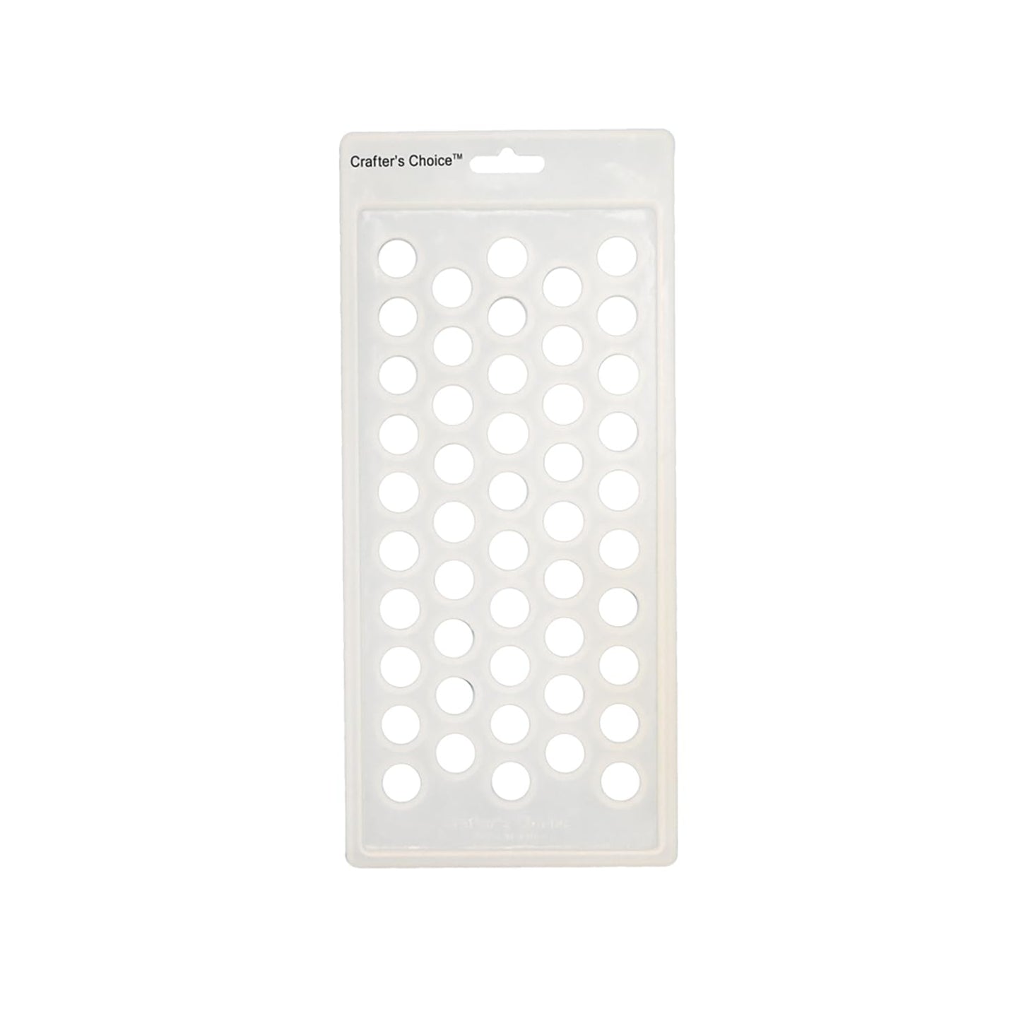 Crafter's Choice - Lip Balm Tube Filling Tray - Silicone Tray for Filling Lip Balm Tubes and Cosmetic Products - Round - 3001 Beauty and Personal Care Crafters Choice