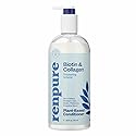 Renpure Plant Based Biotin and Collagen Thickening Volume Conditioner - Leaves Hair Looking Luscious - Gentle Formula - Dye, Cruelty and Paraben Free
