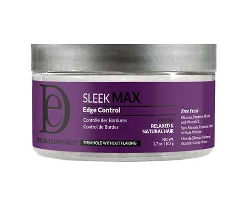 Design Essentials Sleek Max Edge Control, for Smooth All Day Hold and Style, 3.7oz.