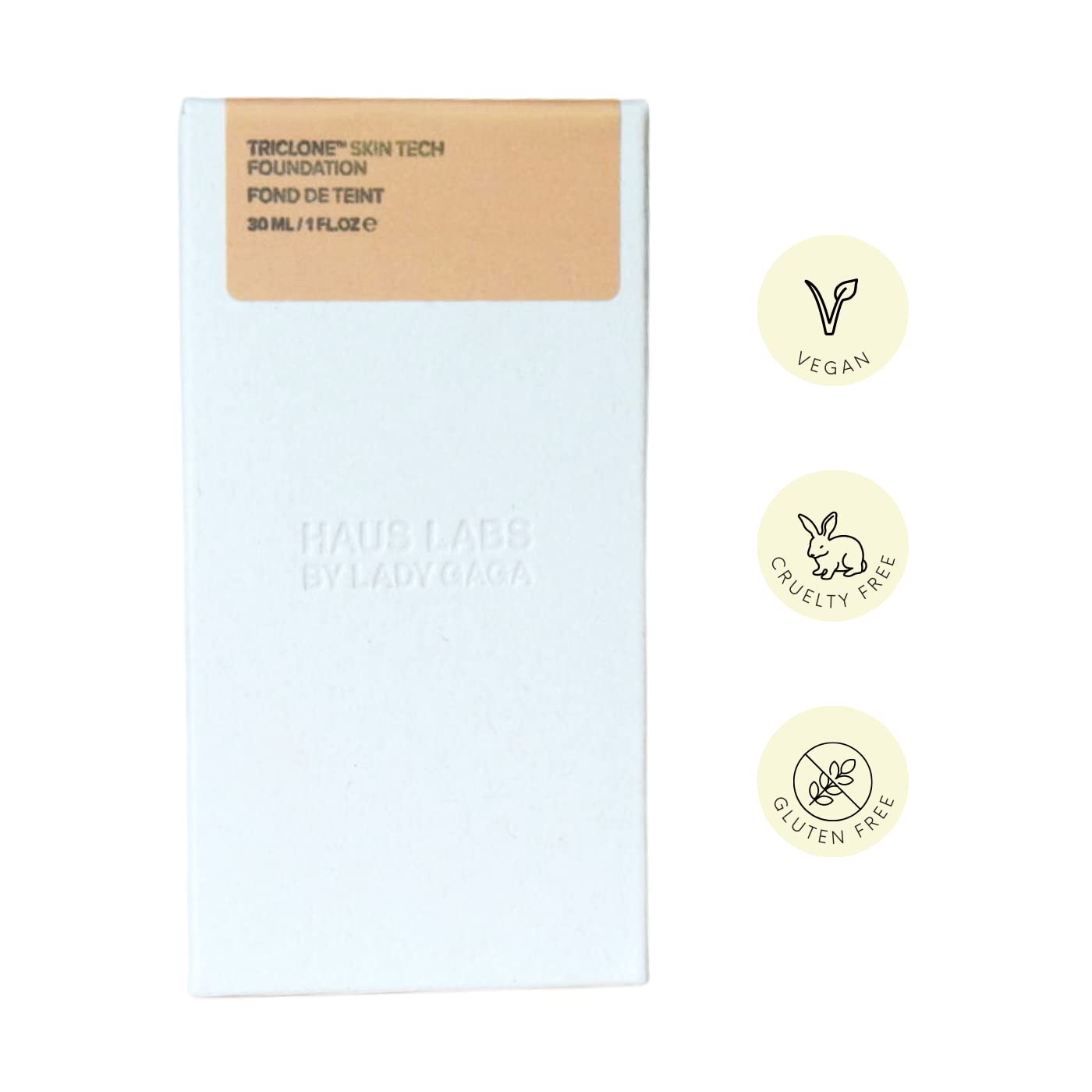 HAUS LABS BY LADY GAGA Triclone Skin Tech Medium Coverage Foundation with Fermented Arnica 110 Light Neutral