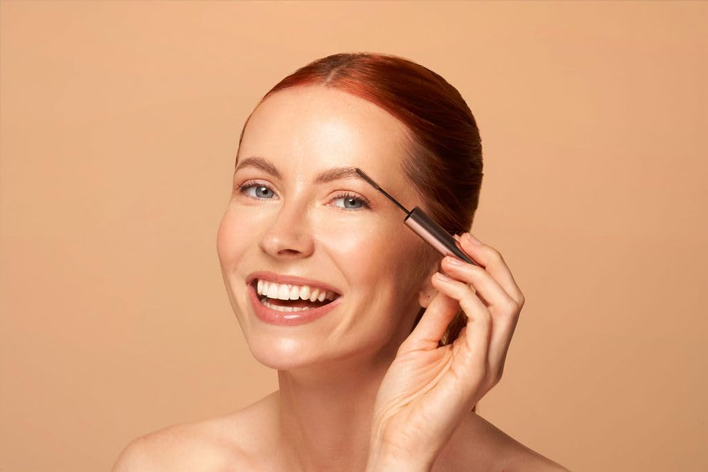 YENSA Brows On Brows Super Defining Tinted Eyebrow Gel - Long-Wear Shaping Eye Brow Gel with Superfoods for Color & Thickness - Combs, Shapes & Locks…